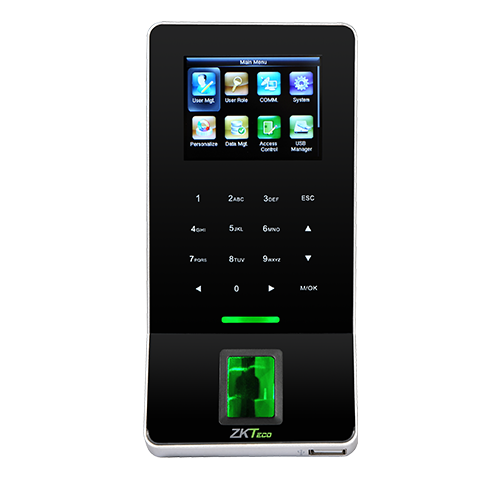 [ASI-ZK-F22ADMS] Reloj de asistencia y acceso ZKTeco F22 ADMS – huella, Wi-Fi