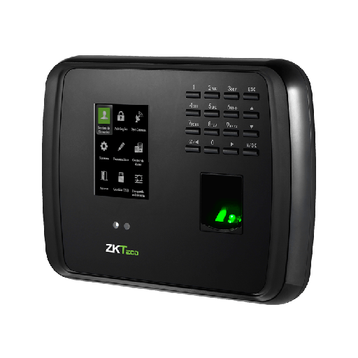 [MB460] Reloj de marcación de asistencia multibiométrico por rostro y huellas ZKTeco MB460 - Capacidad: 1,500 rostros 2,000 huellas 2,000 tarjetas 100,000 eventos
